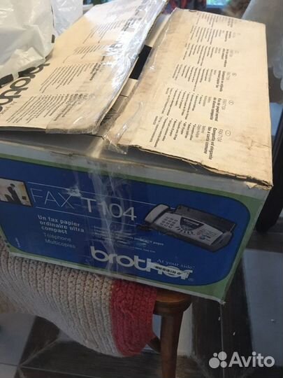 Факс brother fax-t104