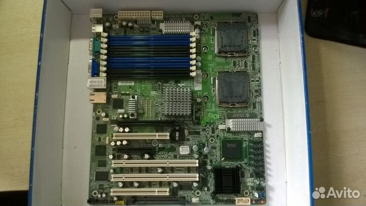 Материнская плата+2 процессора