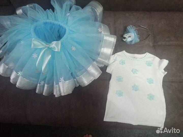 Детский костюм снежинки