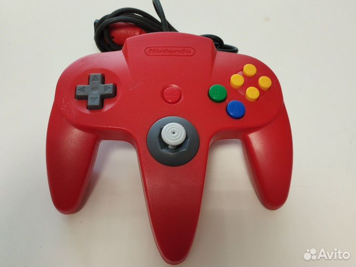 Джойстик Nintendo 64 red