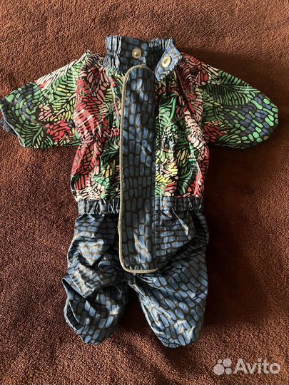 Комбинезон дождевик для собак щенка и жилетка