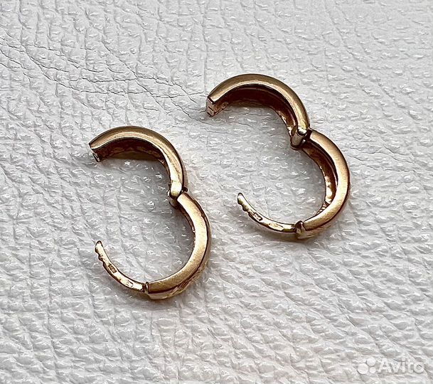 Золотые серьги 585 проба