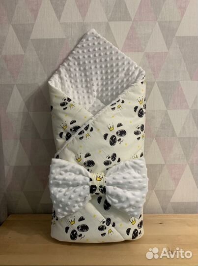 Одеяло конверт на выписку. новые