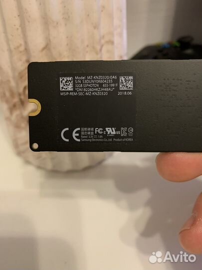 Apple macbook iMac SSD 32 Гб