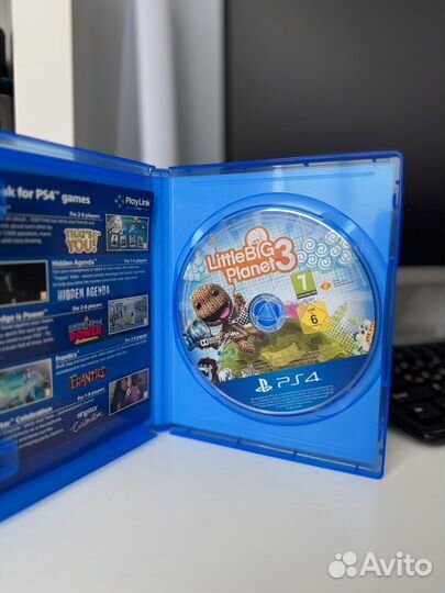 Диск PS 4 Little Big Planet 3