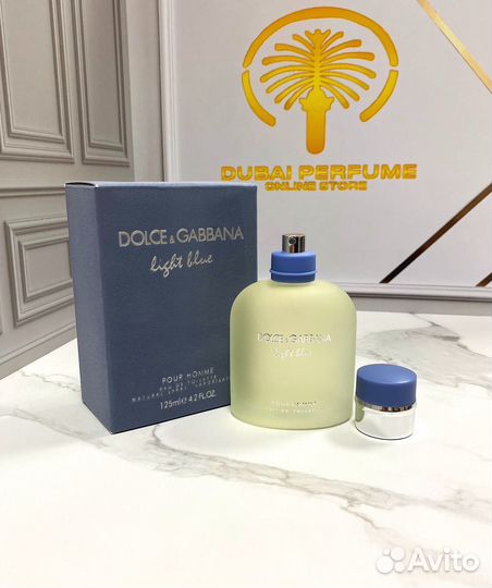 Dolce Gabbana Light Blue мужской парфюм духи D&G