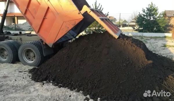 Чернозем Песок Щебень Отсев Грунт Окол Бутовый кам