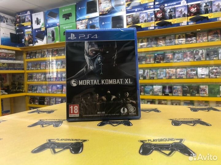 Mortal Kombat XL PS4 Новый Диск
