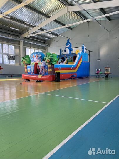 Надувной батут аренда, детский праздник, аниматор