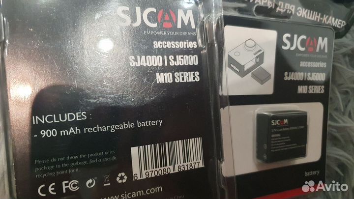 Аккумуляторы sjcam, платформы, крепления