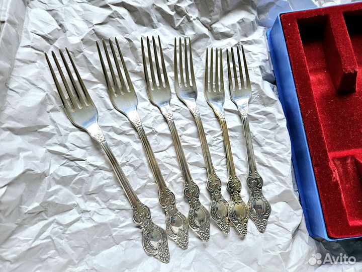 Новый набор вилок в коробке мнц СССР