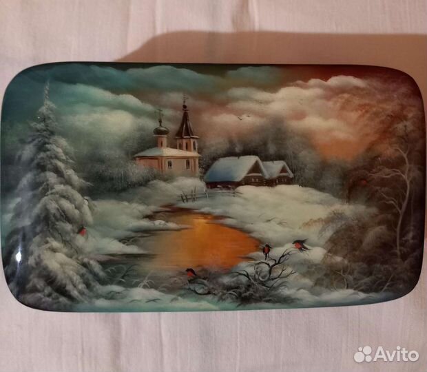 Шкатулка с.Федоскино 