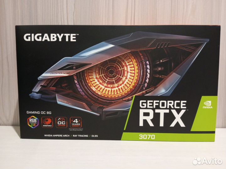 Видеокарта RTX 3070