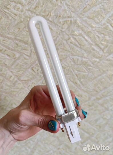 Лампа уф для маникюра + лампочки Пакетом