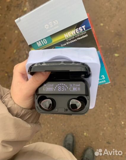 Беспроводные наушники новые