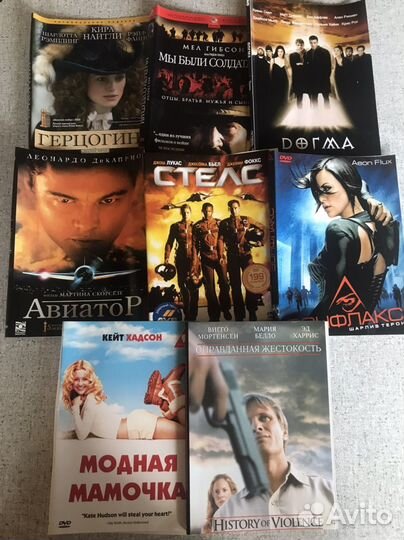 Dvd фильмы/мультфильмы 80шт