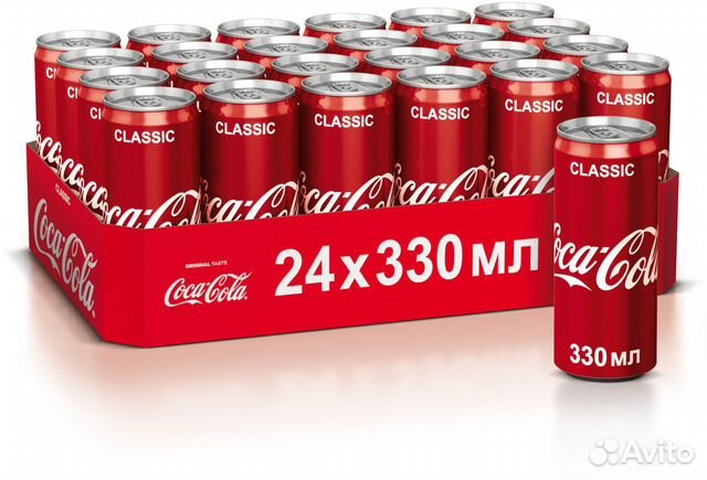 Coca-Cola 0.33 жб Кока-Кола Оригинал Розница Опт купить в Москве ...