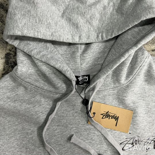 Толстовка худи Stussy Mercury ртуть