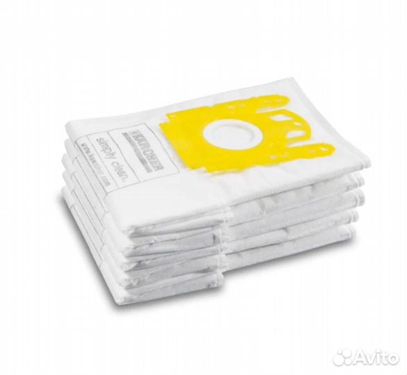 Фильтр-мешки, 5 шт, флисовые для пылесоса VC 6