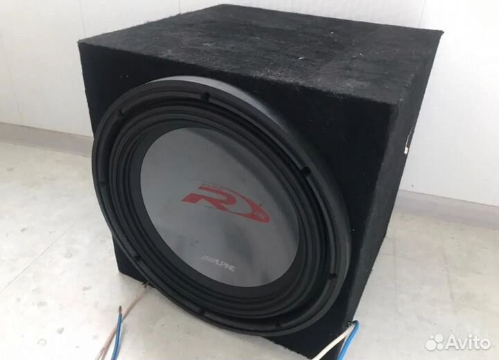 Сабвуфер Alpine swr-1542d