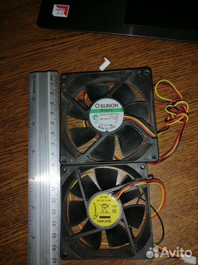 Кулер, вентиляторы 8х8 и 9х9 см
