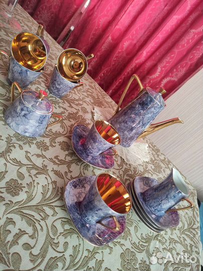 Кофейный сервиз новый