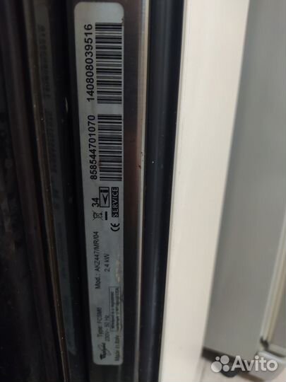 Whirlpool духовой шкаф