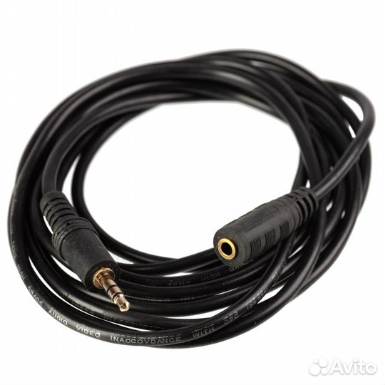 Удлинитель аудиокабеля PWR (jack 3.5), 3m
