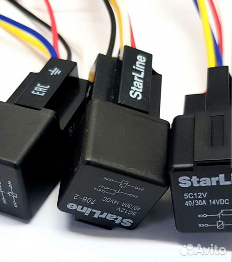 Реле 12v. 5контакт