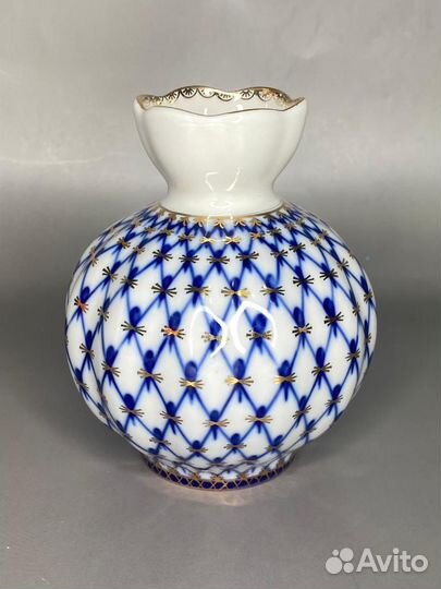 Ваза сетка кобальт лфз