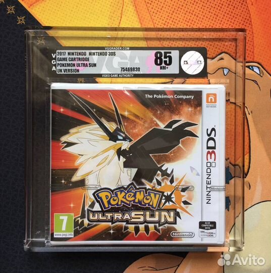 Pokemon Ultra Sun Nintendo 3DS VGA 85 Видеоигра