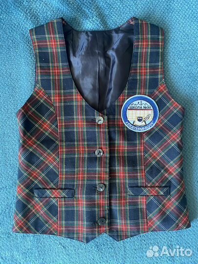 Жилетка школьная для девочки 30 школа