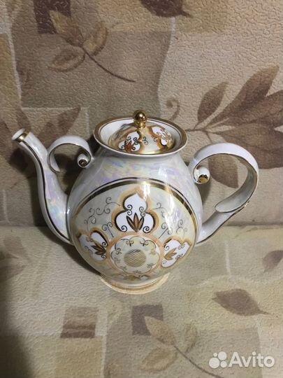 Чайник заварочный фарфоровый СССР