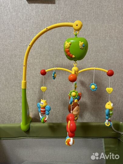 Детский мобиль в кроватку музыкальный