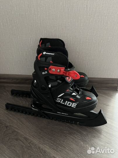 Коньки детские раздвижные