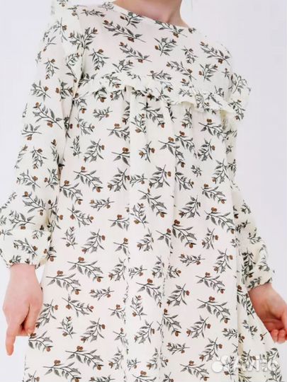 Муслиновое платье для девочки 98 104