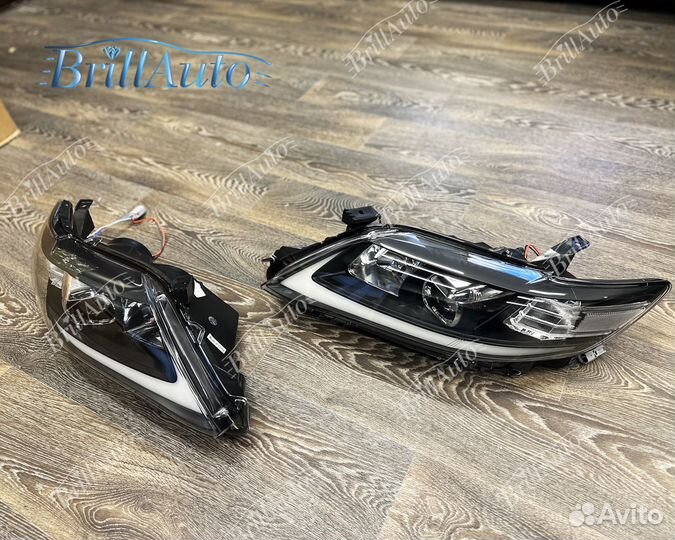 Передние фары Камри 40 09-11 тюнинг стиль Лексус