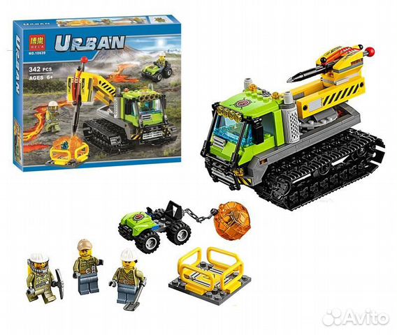 Констуктор City Вездеход исследователей вулканов