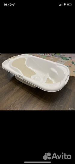 Итальянская ванночка для купания до года