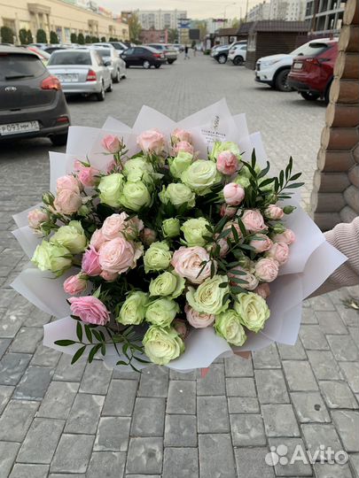 Шикарные букеты роз