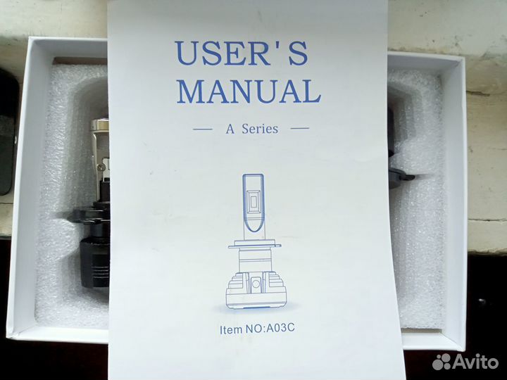 Led лампа h4 с линзой