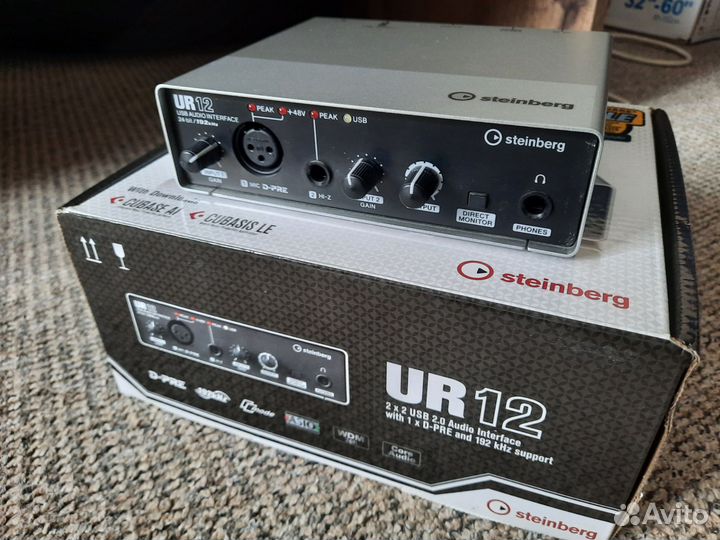 Звуковая карта Steinberg UR12