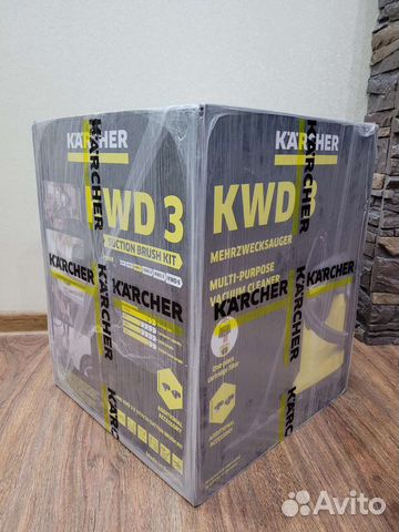 Пылесос karcher wd 3