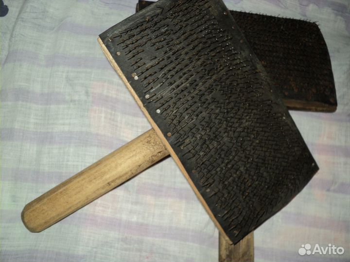 Чесалка для пуха и шерсти б/у