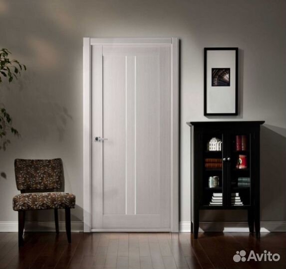 Дверь входная деревянная/железная под ключ