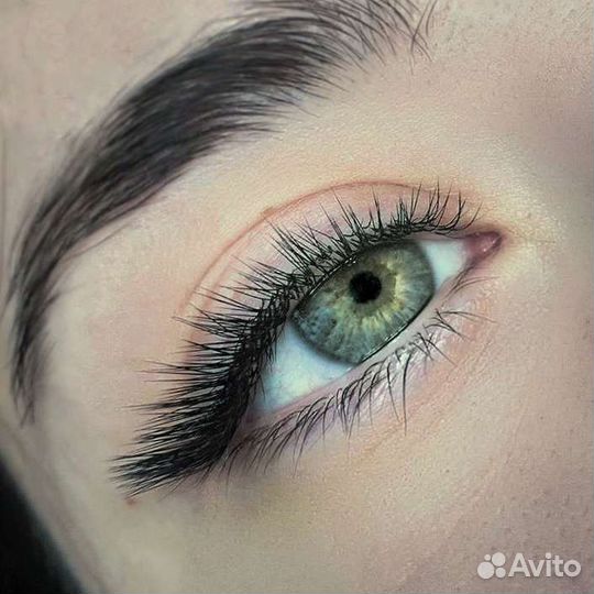 Наращивание ресниц на дому