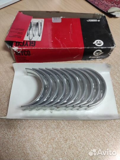 Вкладыши коренные +0,25MM volvo B200/230