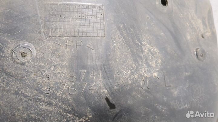 Защита арок (подкрылок) левая передняя Nissan Primera P12, 2003