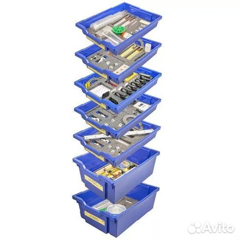 Огэ-лаборатория по физике 7 комплектов в лотках с