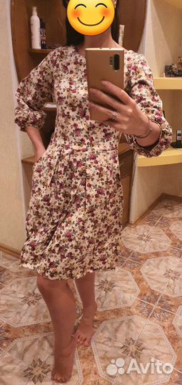 Платье женское осеннее 42